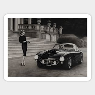 Miss Ferrari. Ferrari 250 GT Berlinetta passo corto Sticker